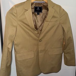 J.crew Crewcuts cotton boys, blazer, size 10 khaki